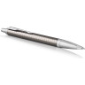 Шариковая ручка PARKER IM PREMIUM DARK ESPRESSO CHISELLED CT, M 1931683